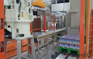 北京百事欣飲料碼垛系統